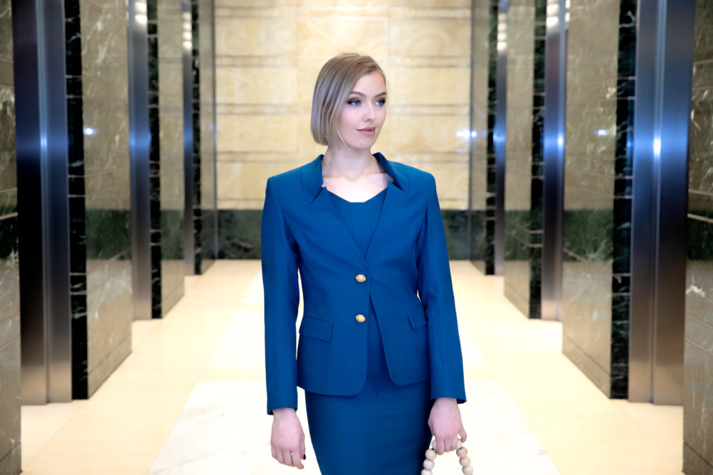 pencil dress and jacket